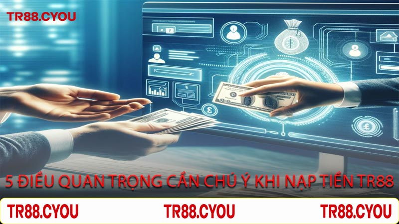 5 Điều Quan Trọng Cần Chú Ý Khi Nạp Tiền TR88
