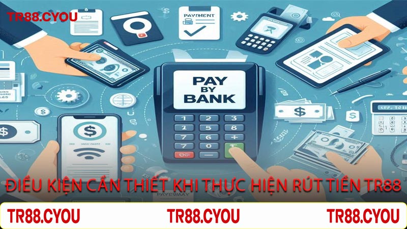 Điều Kiện Cần Thiết Khi Thực Hiện Rút Tiền TR88