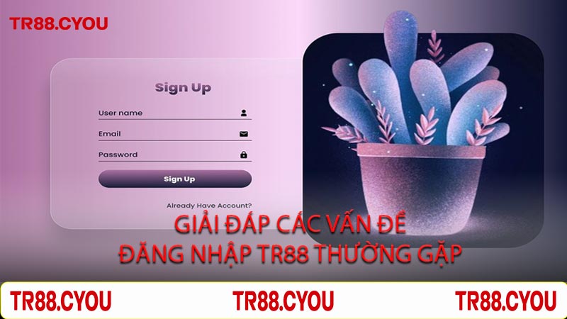 Giải Đáp Các Vấn Đề Đăng Nhập TR88 Thường Gặp