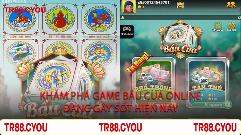 Khám Phá Game Bầu Cua Online Đang Gây Sốt Hiện Nay
