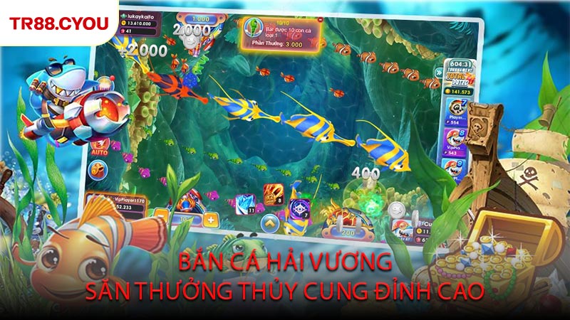 Bắn Cá Hải Vương Săn Thưởng Thủy Cung Đỉnh Cao